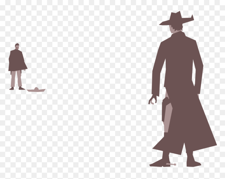 Duel Png, Transparent Png - sword silhouette png