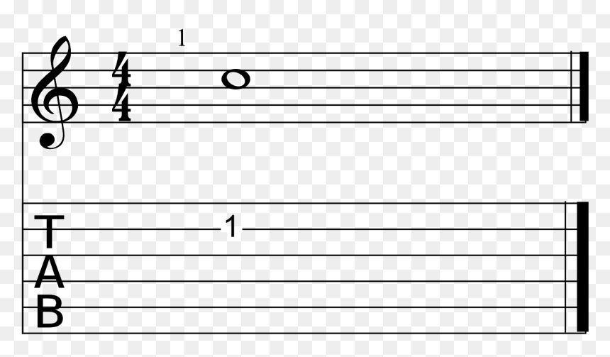 A Sharp Sign Raises The Natural Note By One Half-step - Drop B Power Chords, HD Png Download - half note png