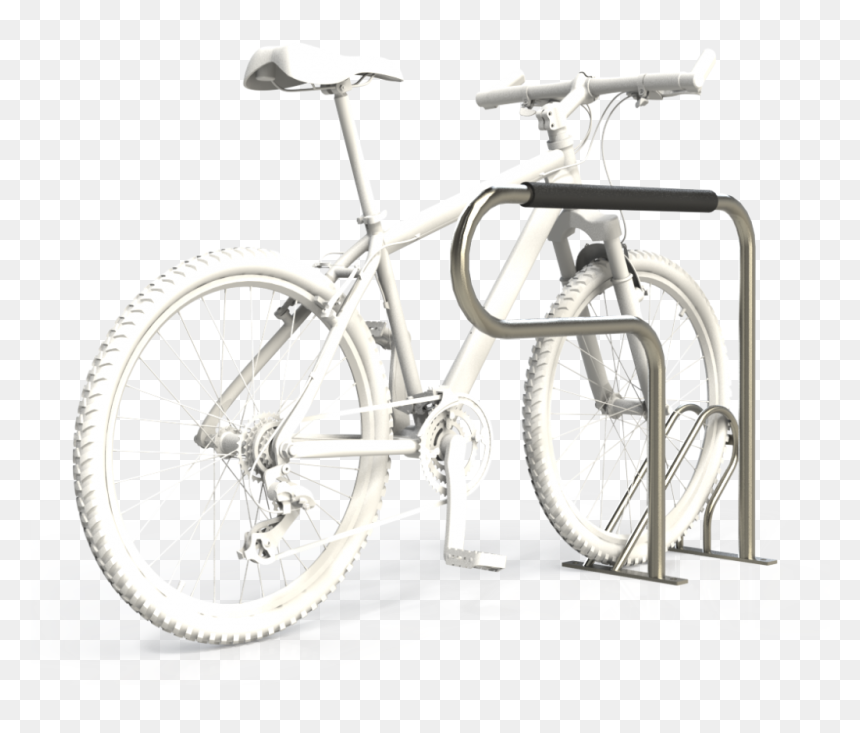 Compact Vandal Resistant Fully Welded Bicycle Rack - Road Bicycle, HD Png Download - bike rack png