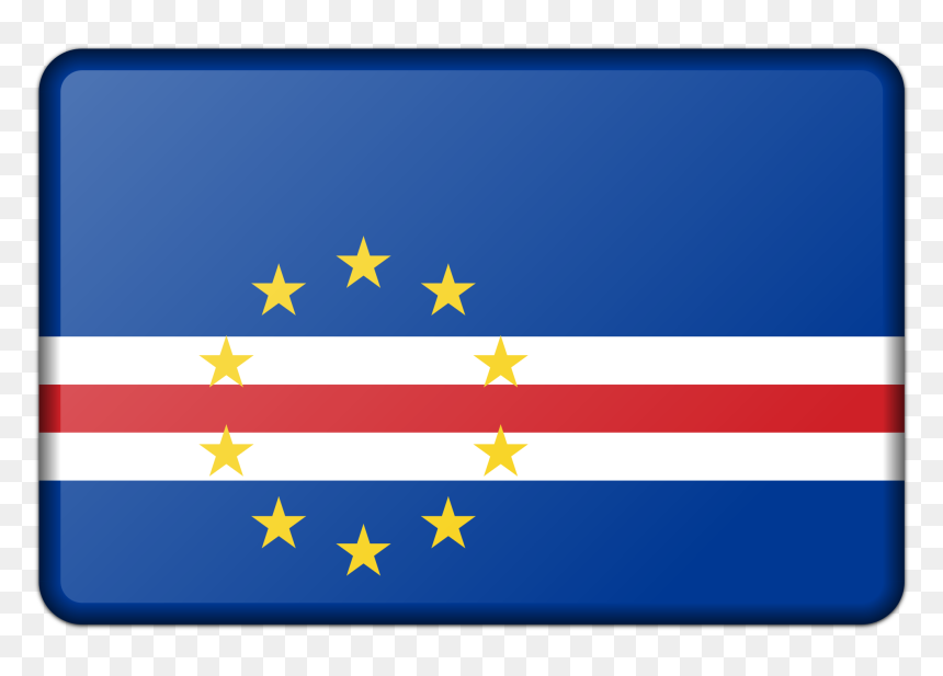 Cape Verde Flag Clip Arts - Bandeira De Cabo Verde Design, HD Png Download - israel flag png