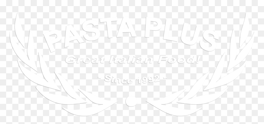 Pasta Plus Logo White Slider 2 01 Dropshadow - Label, HD Png Download - italian food png