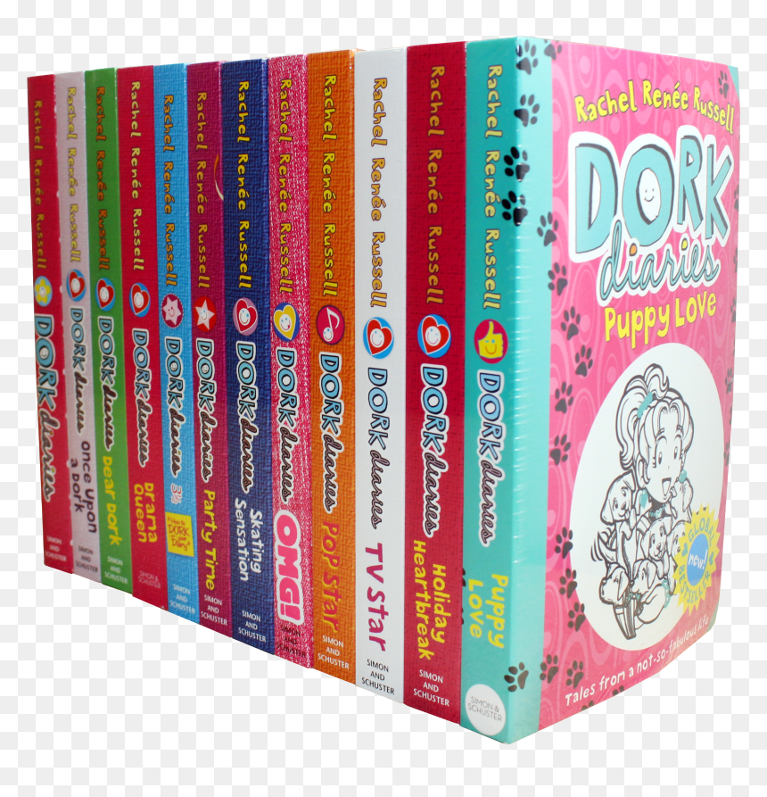 Details About Dork Diaries 12 Books Collection Rachel - Dork Diaries 12 Books, HD Png Download - books emoji png