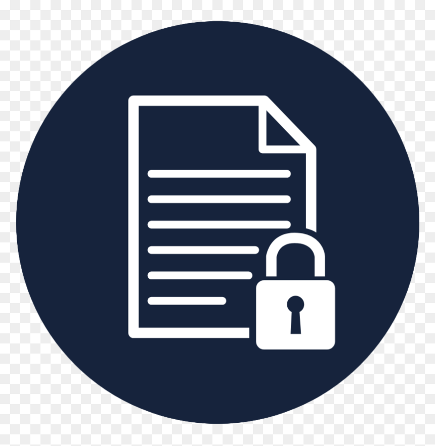 Documents - Circle, HD Png Download - documents png