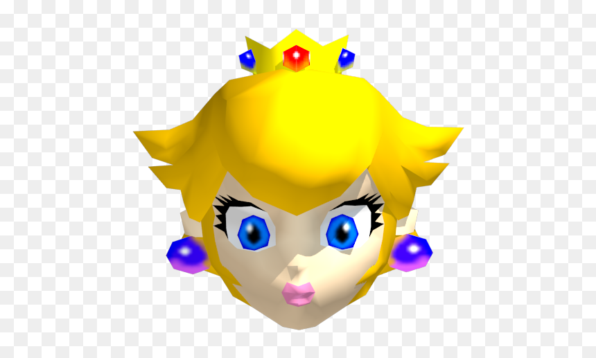 Download Zip Archive - Peach Mario Party 2, HD Png Download - mario face png