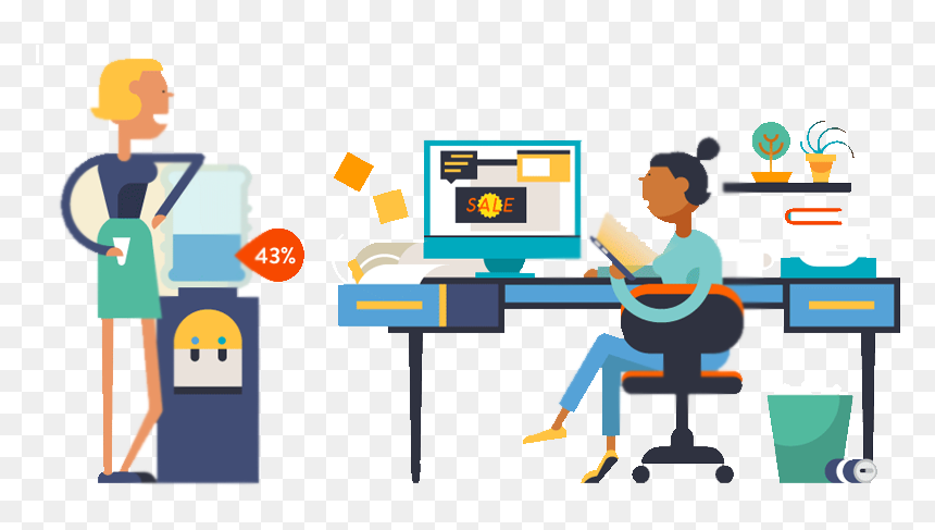 Daily Work Romeo Landinez - Distractions At Work Chart, HD Png Download - working png