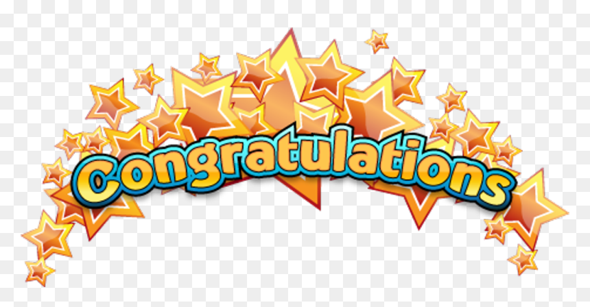 Congratulations For Perfect Attendance , Png Download - Congratulations To All The Winners, Transparent Png - congrats png