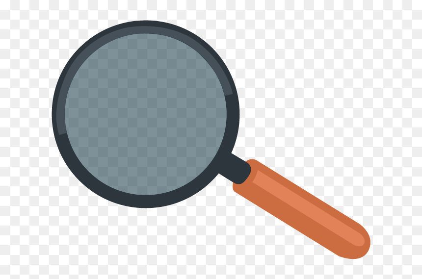 Magnifying Glass Graphic - Circle, HD Png Download - magnifying glass vector png