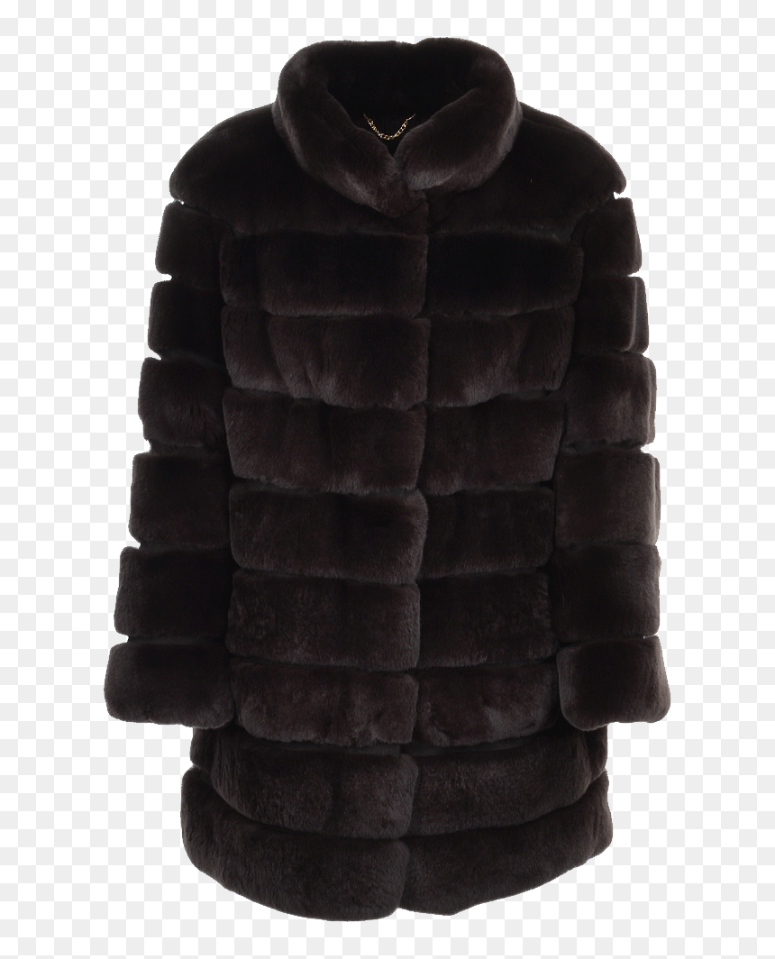 Coat Fur Background Transparent - Черная Шуба Пнг, HD Png Download - white fur png