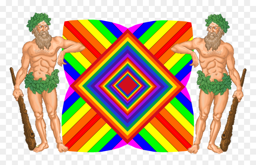 Coat Of Arms Of The Gay And Lesbian Kingdom - Gay Coat Of Arms, HD Png Download - kingdom png