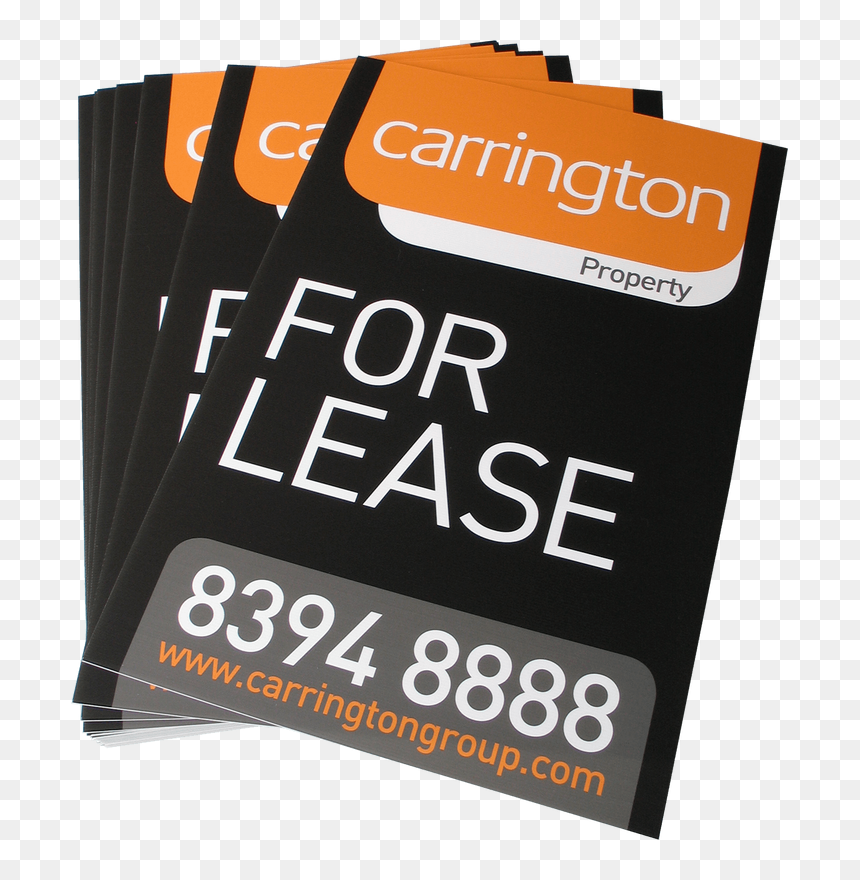 Real State Sign - Real Estate Corflute Signs, HD Png Download - real estate sign png