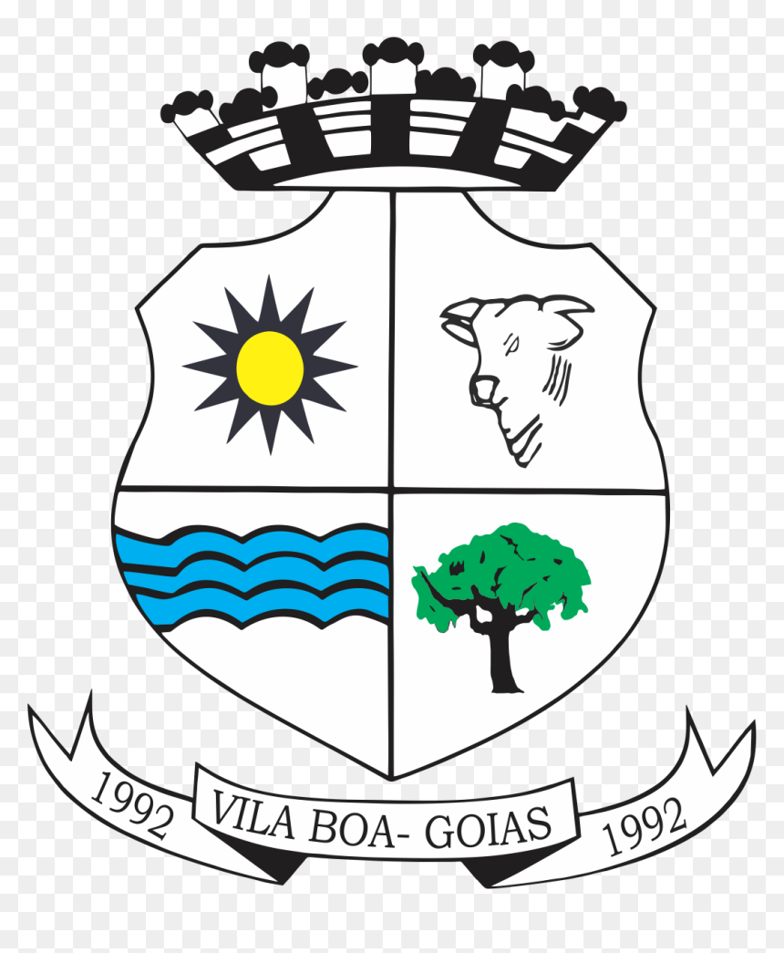 Brasão Vila Boa - Brasão De Vila Boa, HD Png Download - boa png