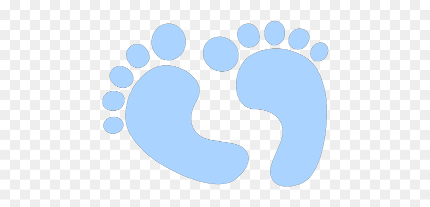Transparent Baby Clip Art, HD Png Download - baby footprint png