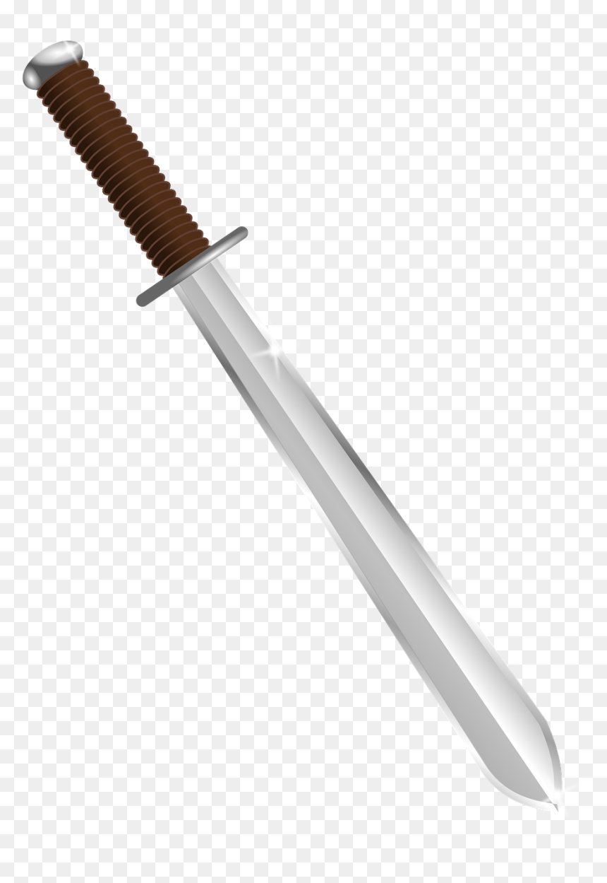 Sword Clip Art, HD Png Download - sword silhouette png