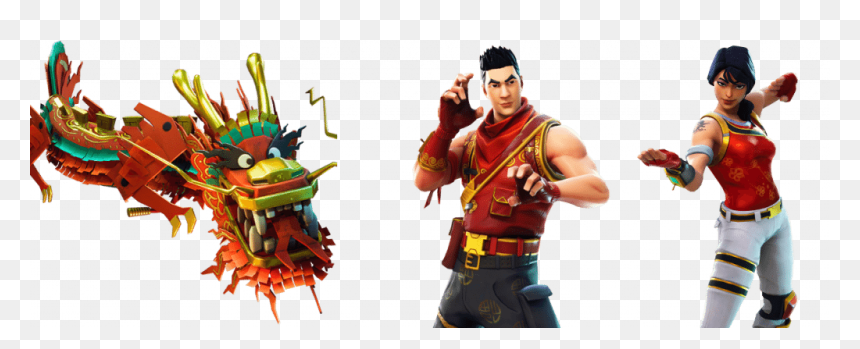 Christmas Skins Fortnite Png - Dragon Fortnite, Transparent Png - fortnite.png