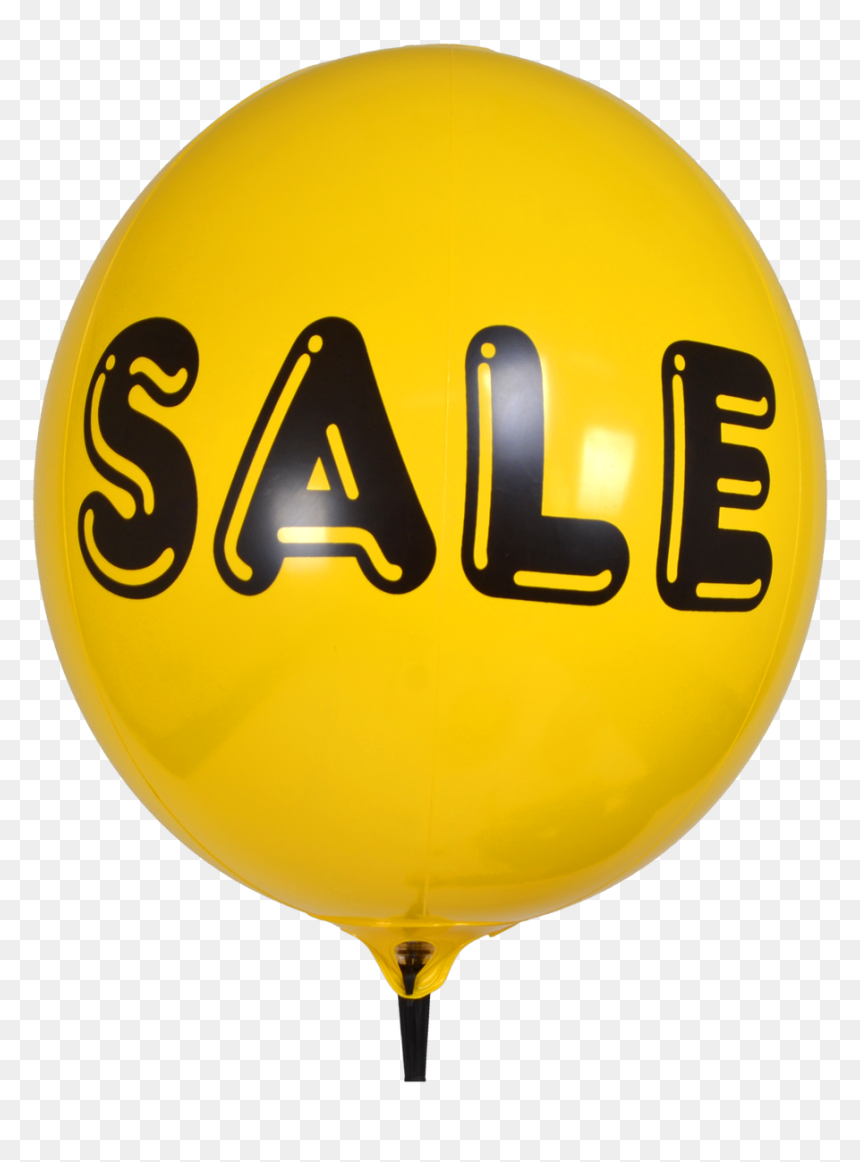 Sale Yellow Outdoor Balloon Full - Ranacher, HD Png Download - yellow balloon png