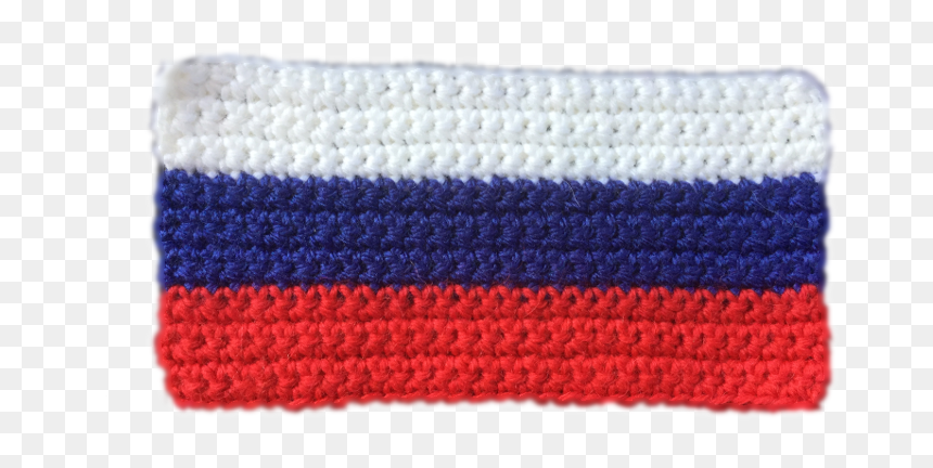 Crochet Russian Flag, HD Png Download - soviet flag png