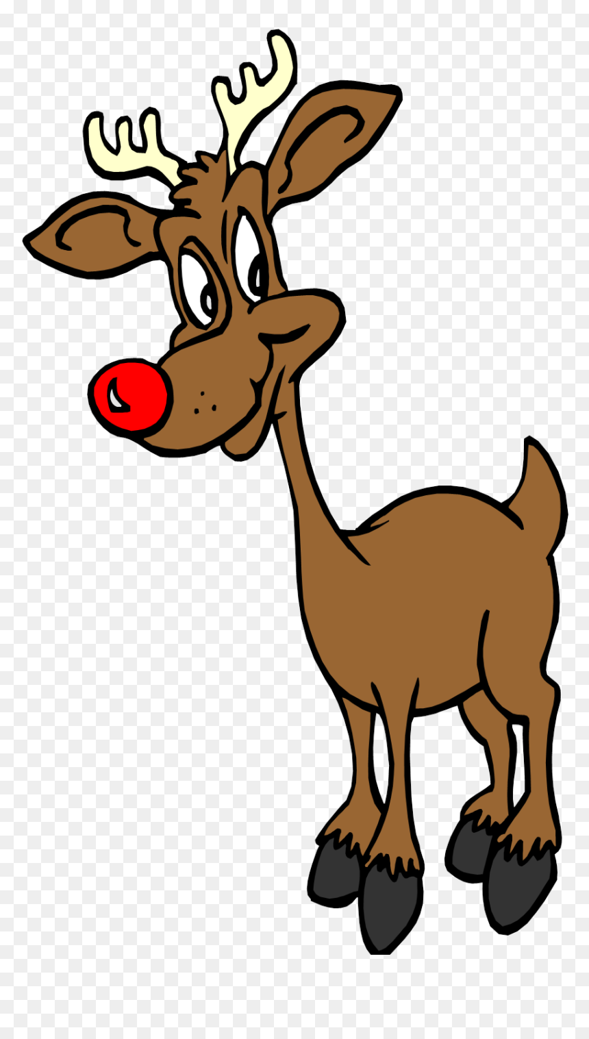 Rudolph The Red-nosed Reindeer - Rudolph The Red Nosed Reindeer Graphic, HD Png Download - rudolph the red nosed reindeer png