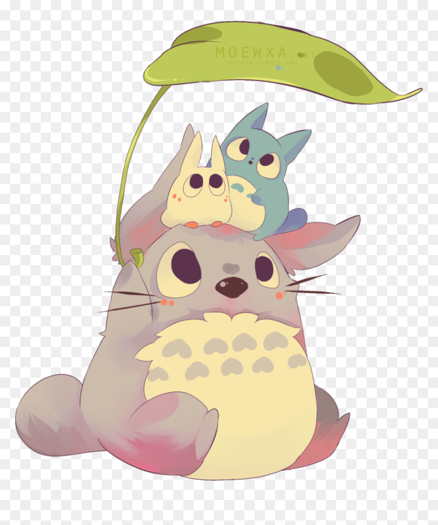 Thumb Image - Totoro Cute, HD Png Download - studio ghibli png