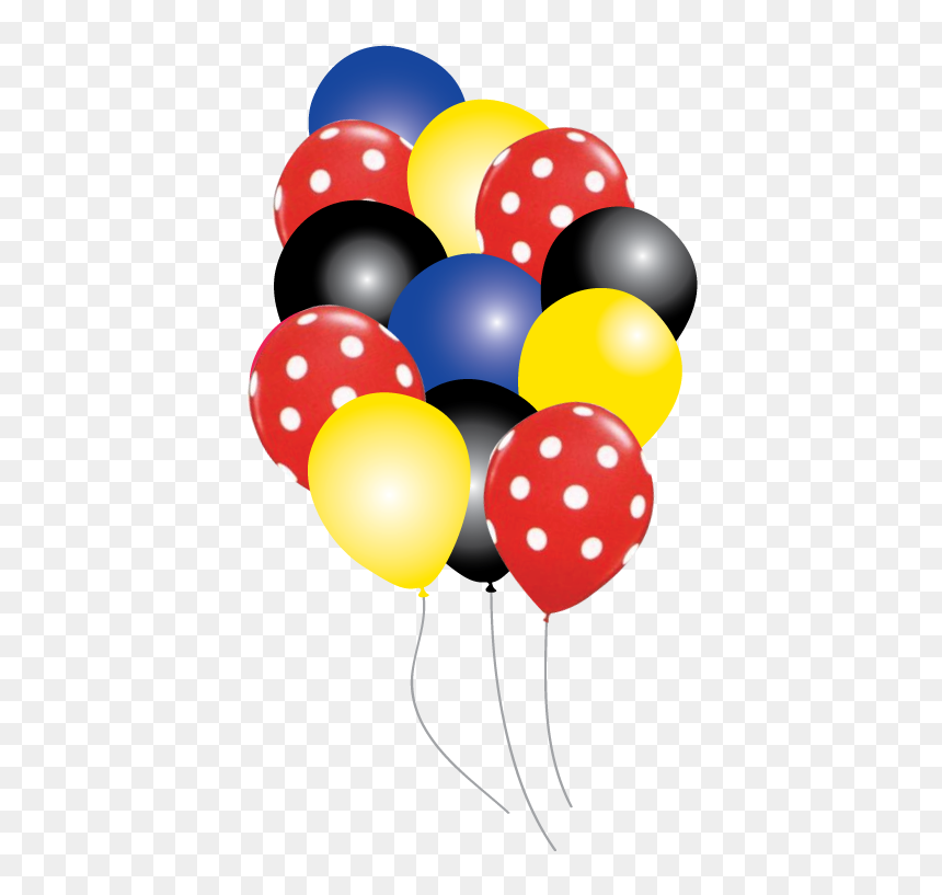 Thumb Image - Mickey Mouse Party Png, Transparent Png - yellow balloon png