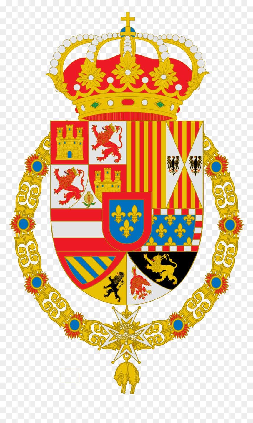 Bourbon Spain Flag, HD Png Download - espiritu santo png