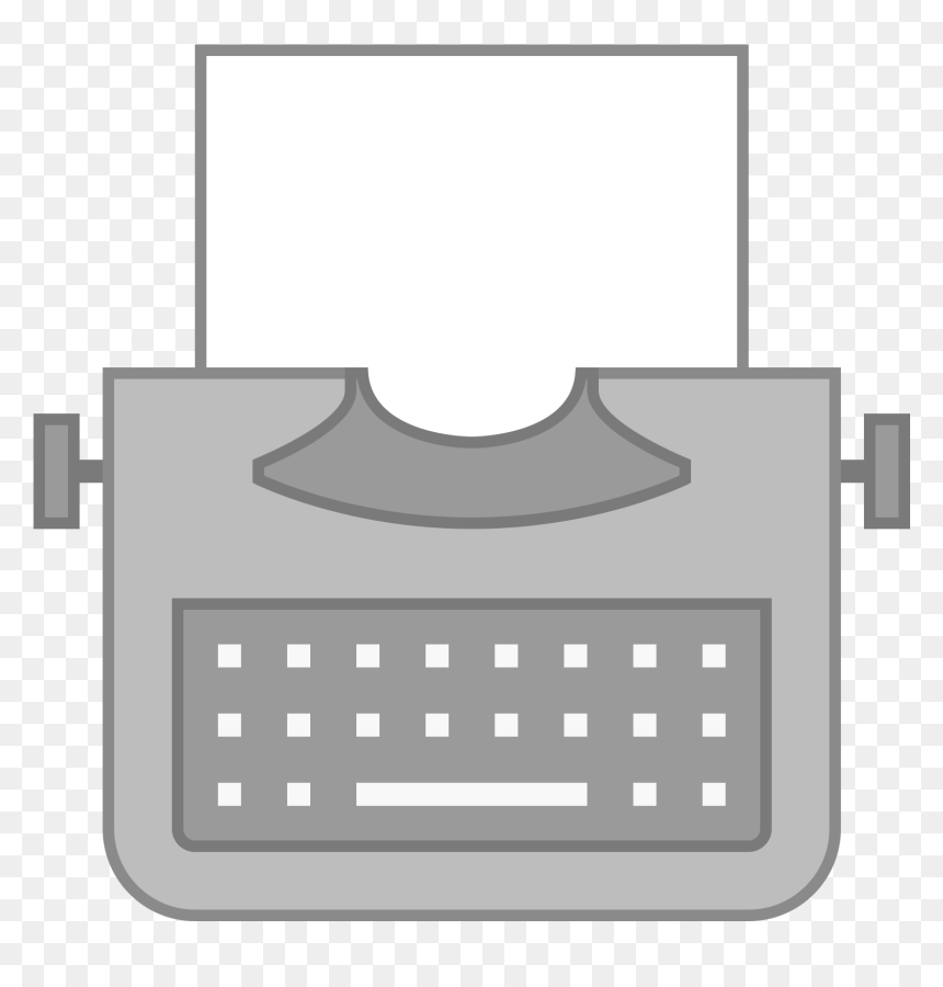 Otto Rich An Author Of Adults Fiction Books - Typewriter, HD Png Download - books emoji png