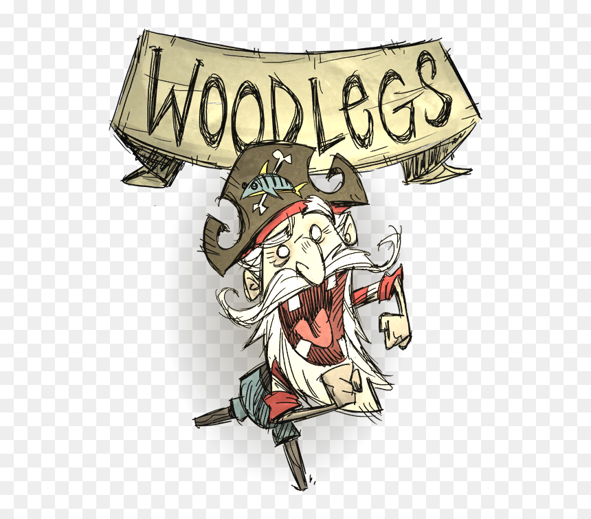 Woodlegs - Don T Starve Together Woodlegs, HD Png Download - don't starve png