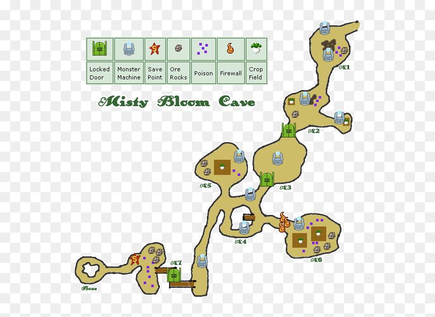 Transparent Misty Png - Misty Cave Rune Factory, Png Download - misty png
