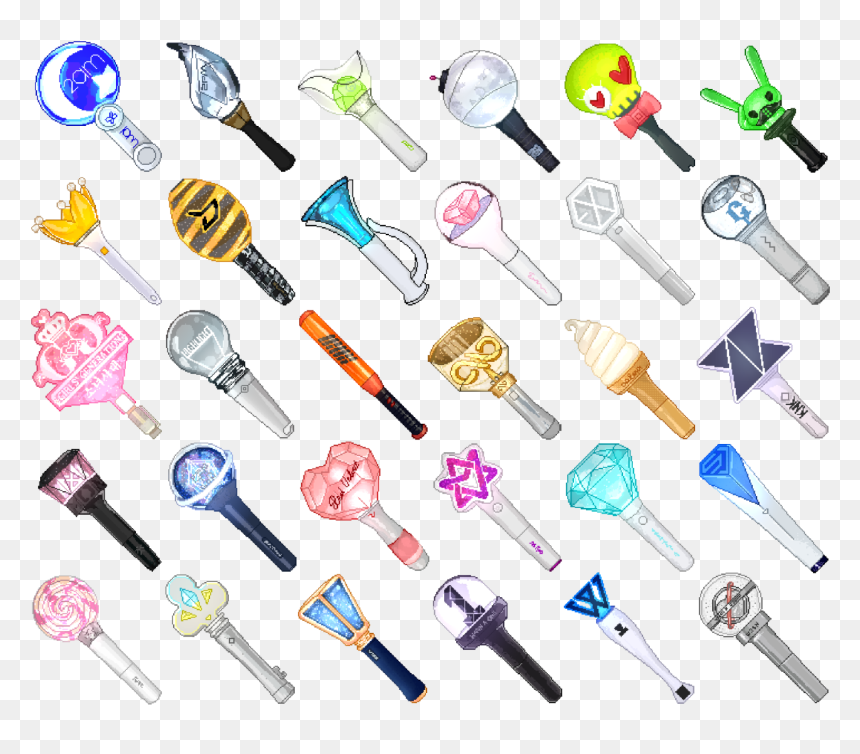 Image - Lightstick De Todos Los Grupos, HD Png Download - mouse pointers png