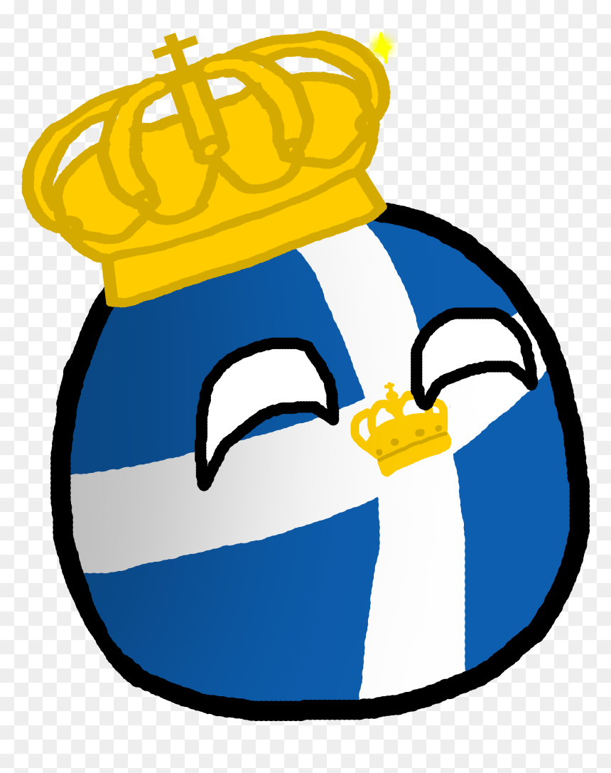 Image Royalty Free Greece Clipart Independence Day - Greece Countryball Png, Transparent Png - kingdom png