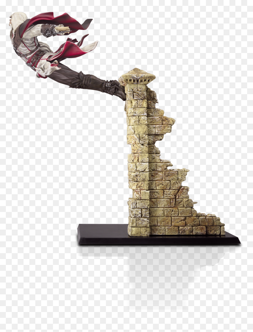 Ac2 Ezio-lof Figurine Photo 2 Detouree - Assassin's Creed Brotherhood Ezio Statue, HD Png Download - ezio png