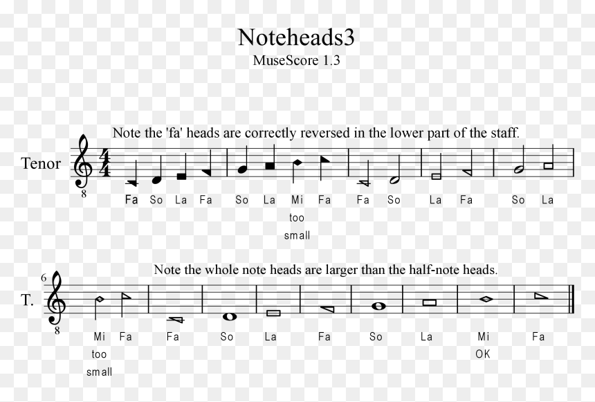 Sheet Music, HD Png Download - half note png