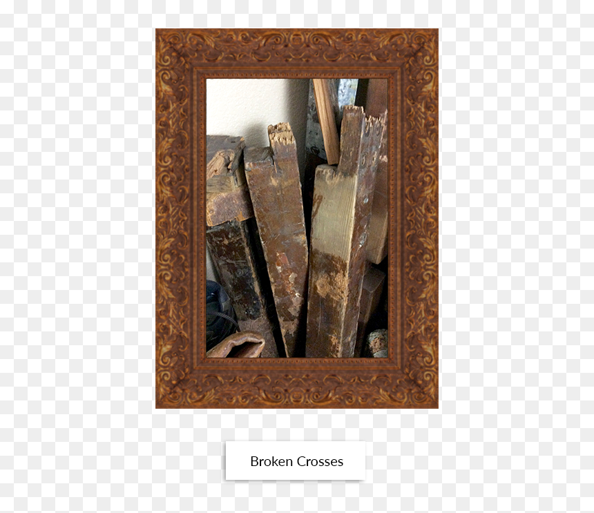 Broken Crosses - Hardwood, HD Png Download - crosses png