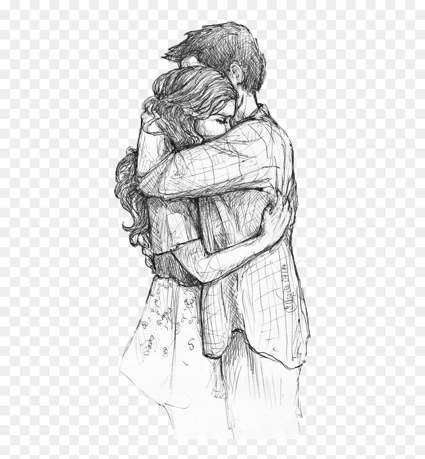 Www Mtv Com/news/2905159/teen Wolf Dylan Obrien Season - Hugging Drawings Of A Couple, HD Png Download - teen wolf png