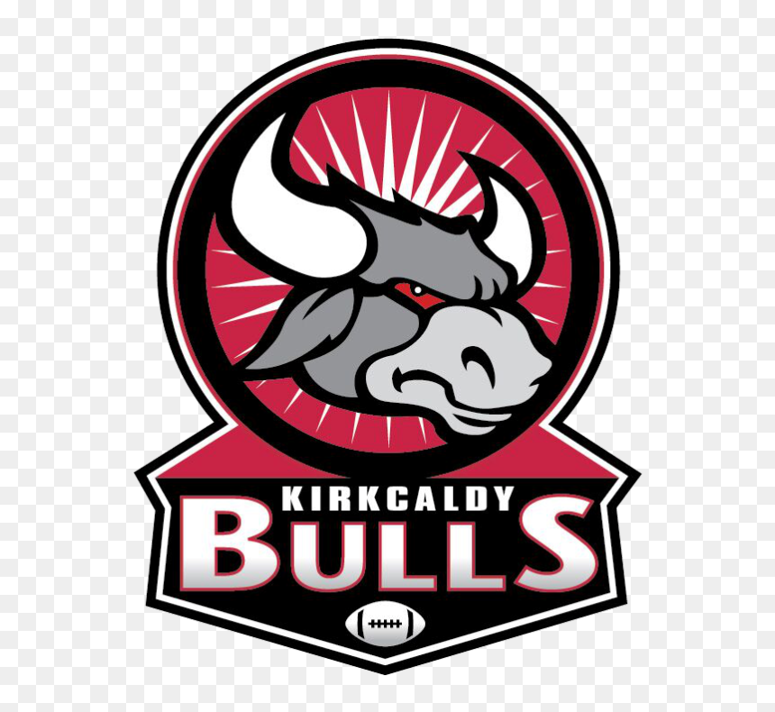Kirkcaldy Bulls American Football Club - America Football Clubs All Logo, HD Png Download - bulls png