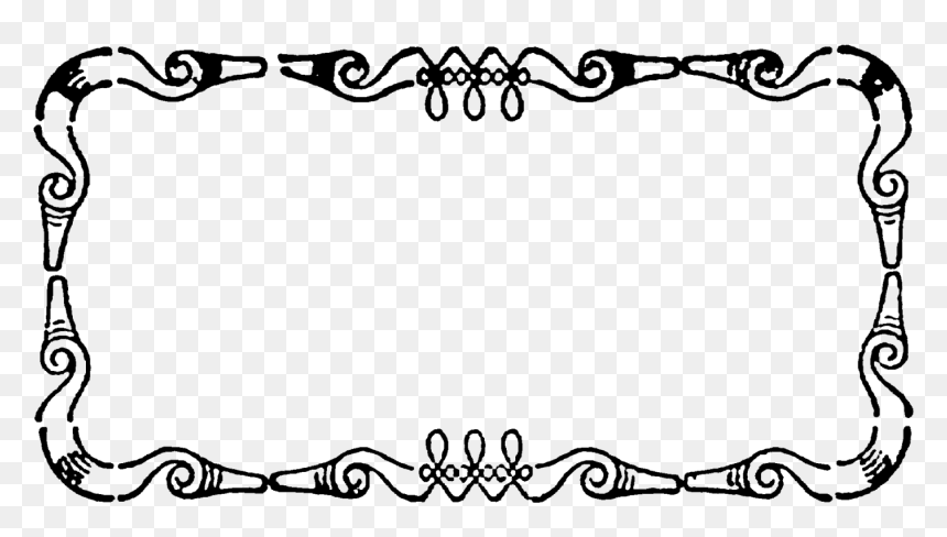 Decorative Png Line, Transparent Png - decorative scroll png