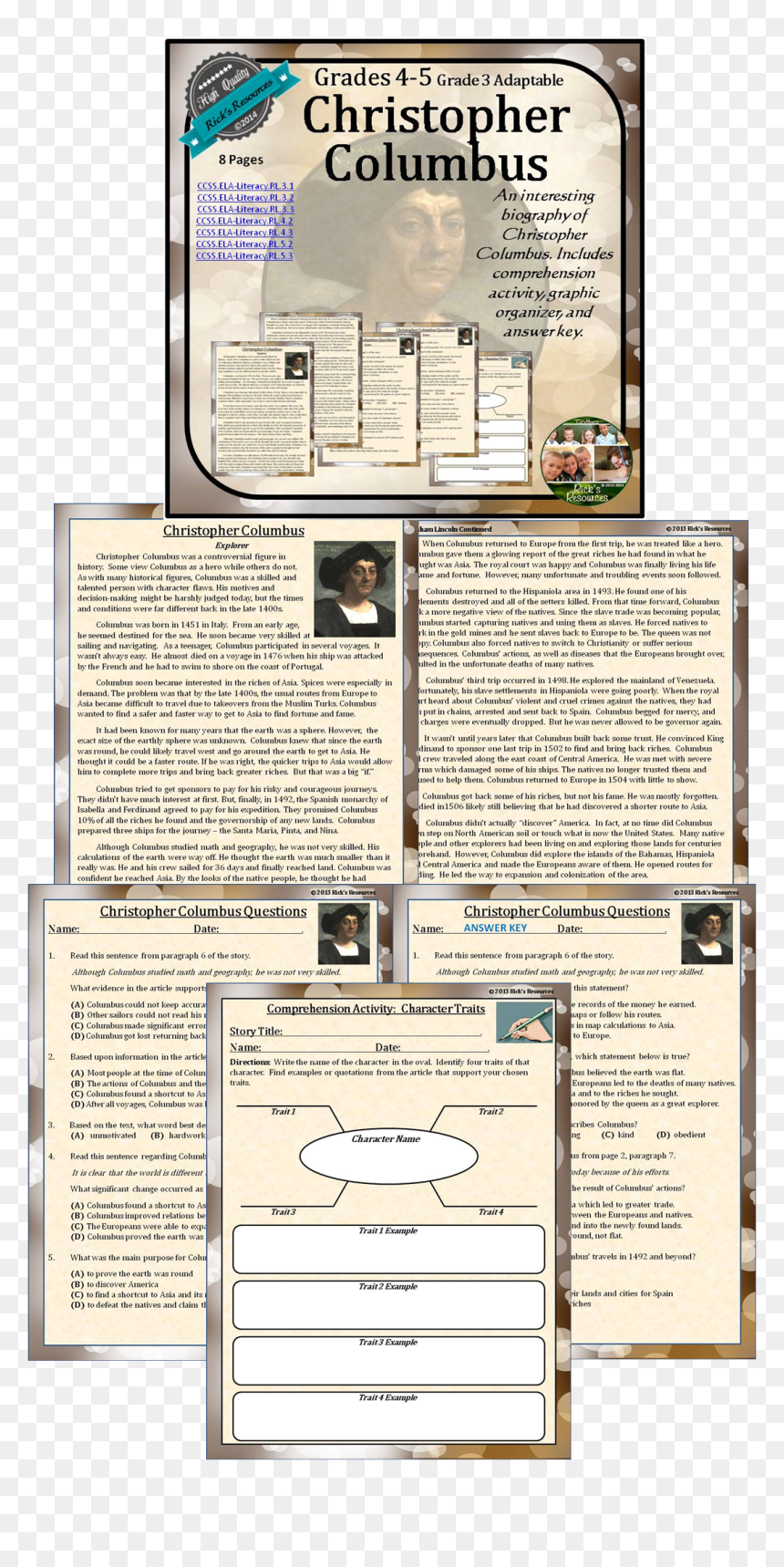 Document, HD Png Download - christopher columbus png