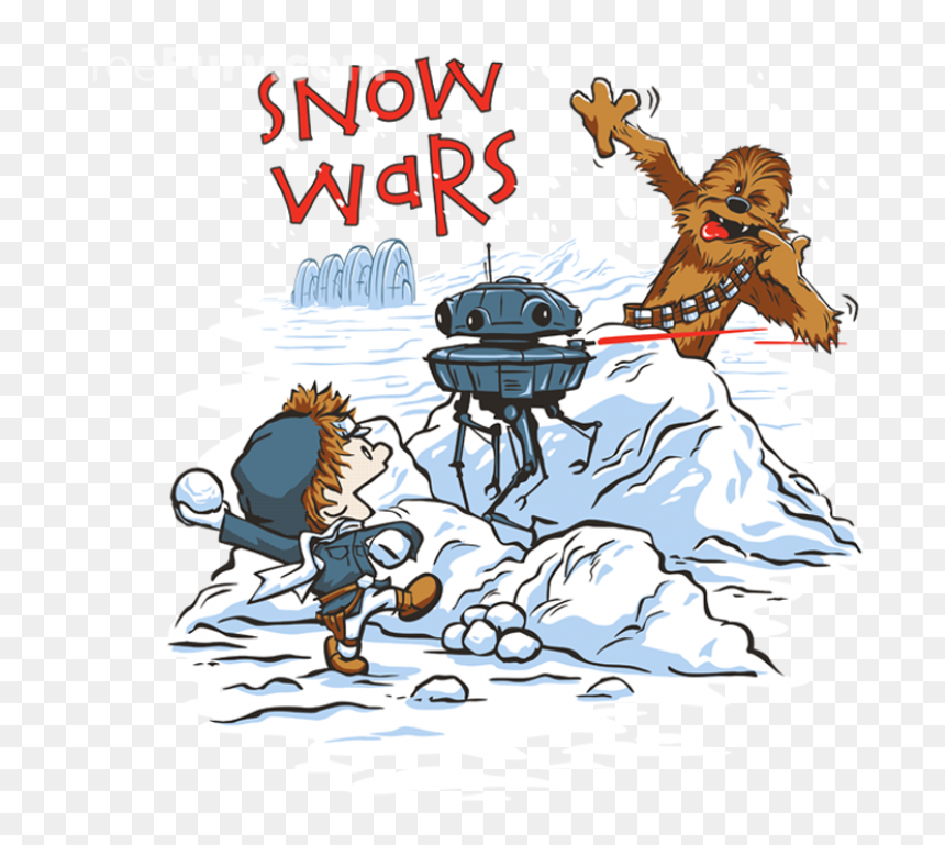 Star Wars Calvin Hobbes Shirt, HD Png Download - calvin and hobbes png