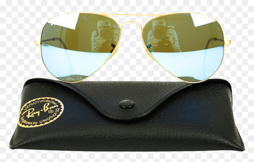 Ray Ban Rb3498 Sunglasses - Leather, HD Png Download - ray ban png
