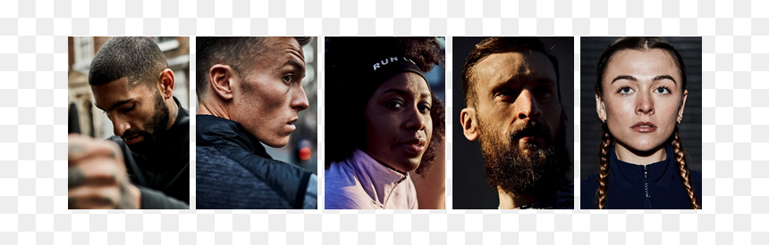 New Balance London Marathon Campaign, HD Png Download - runners png