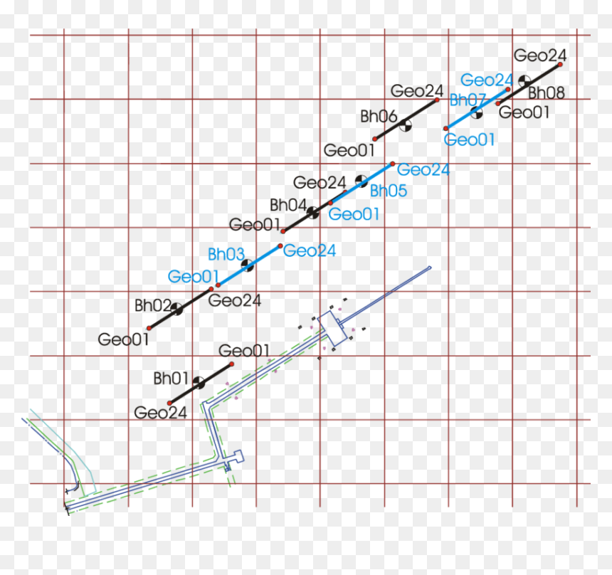 Diagram, HD Png Download - square grid png