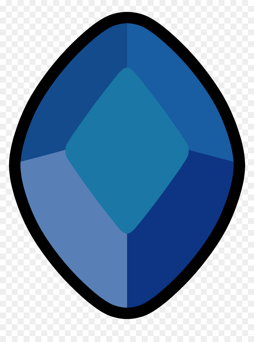 Thumb Image - Steven Universe Blue Diamond's Gem, HD Png Download - steven universe logo png