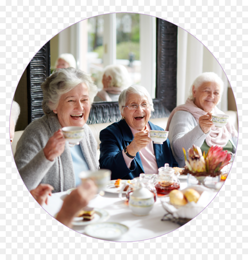 Senior Circle Picservices-01, HD Png Download - senior png
