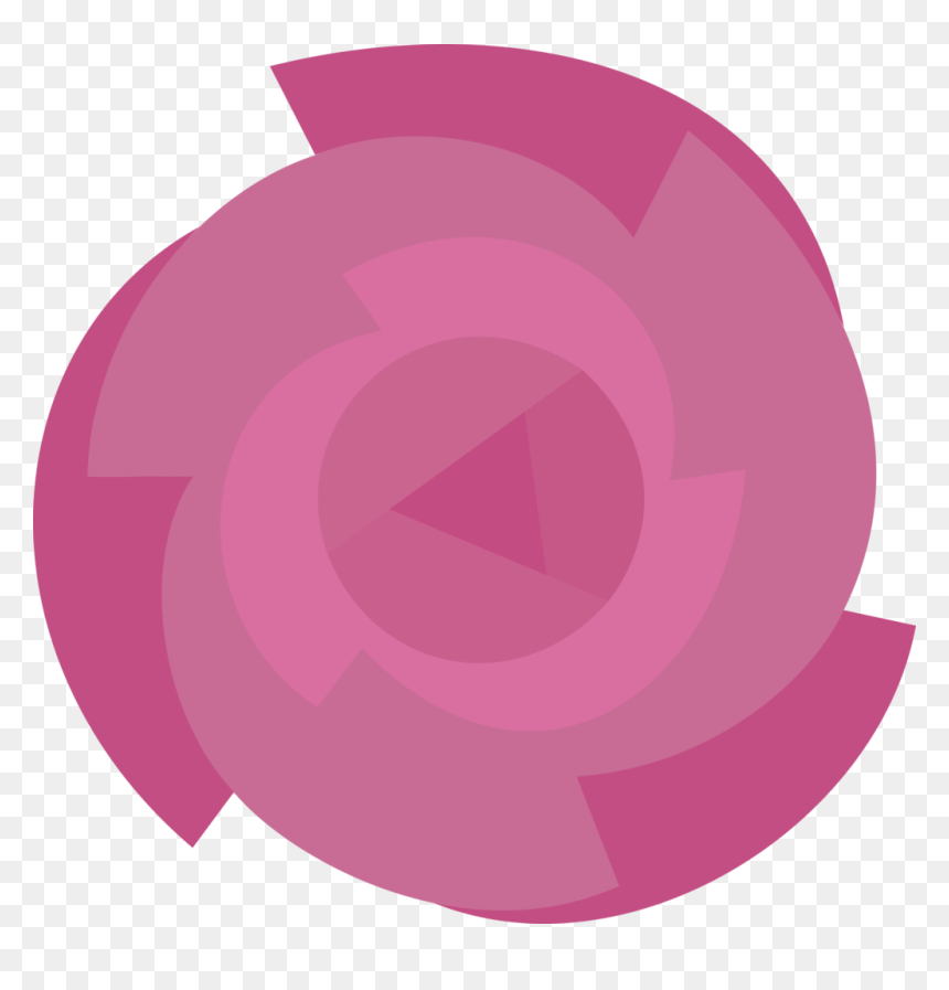 Steven Universe Rose Symbol , Png Download - Steven Universe Rose Quartz Symbol, Transparent Png - steven universe logo png