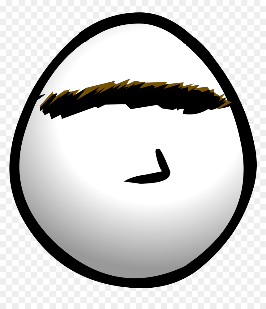 Club Penguin Rewritten Wiki - Club Penguin Unibrow, HD Png Download - unibrow png