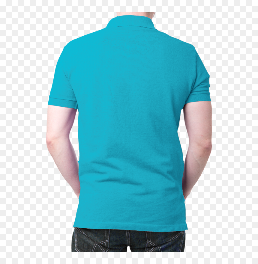 India Flag Polo T-shirt Turquoise Blue - Polo Shirt, HD Png Download - turquoise png