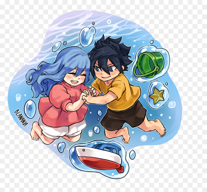 Fairy Tail, Juvia, And Gruvia Image - Studio Ghibli And Fairy Tail, HD Png Download - studio ghibli png