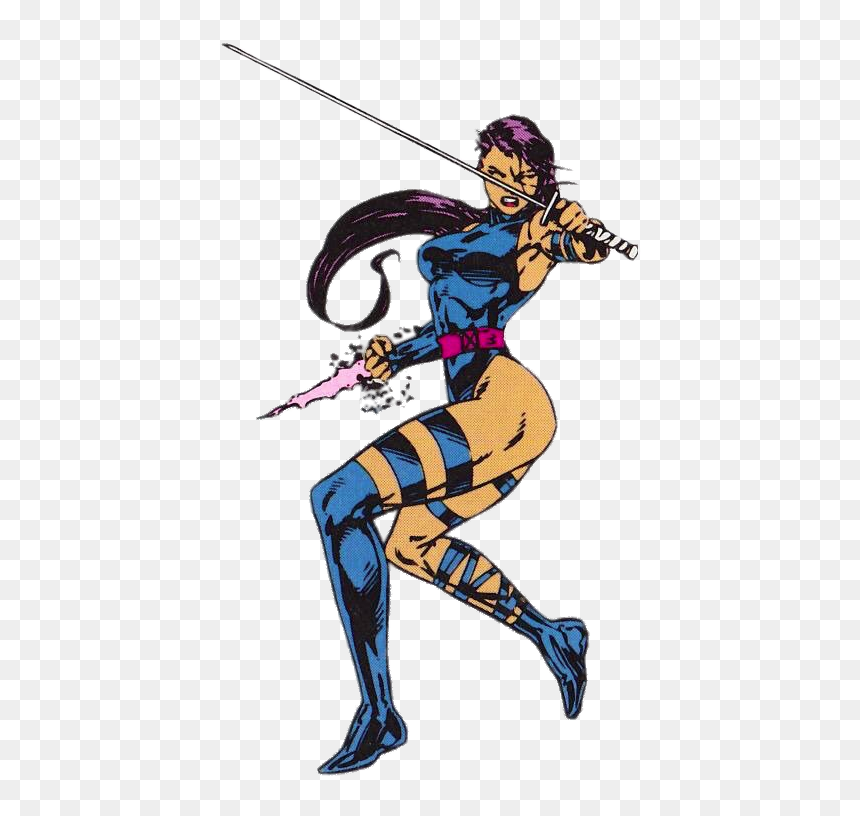 X Men Psylocke - Superhero, HD Png Download - psylocke png