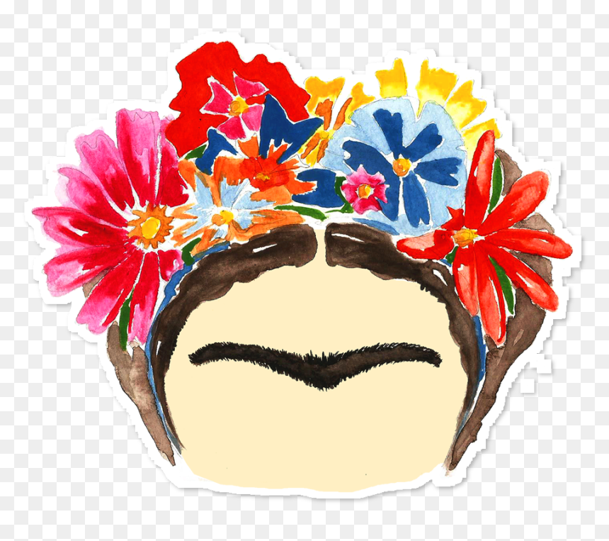 Frida Kahlo Ilustração, HD Png Download - unibrow png