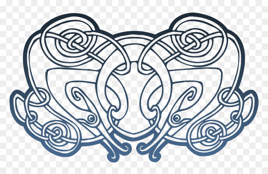 Celtic Ornament Vector Free Goose - Illustration, HD Png Download - ornament vector png