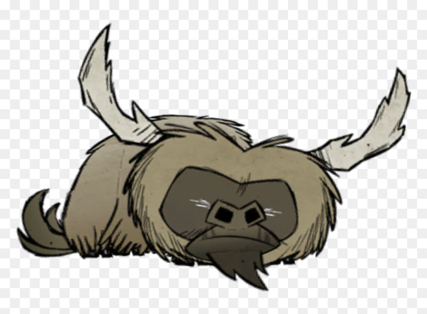 Don T Starve Sleeping Beefalo , Png Download - Beefalo Don T Starve Png, Transparent Png - don't starve png